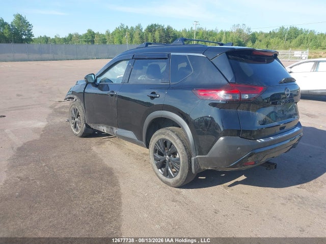 2023 Nissan Rogue Sv Midnight Edition/sv Moonroof მანქანა იყიდება აუქციონზე, vin: JN8BT3BB8PW184955, აუქციონის ნომერი: 12677738