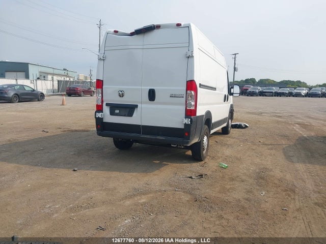 12677760 :رقم المزاد ، 3C6LRVCG0SE540751 vin ، 2025 Ram Promaster 2500 2500 High مزاد بيع
