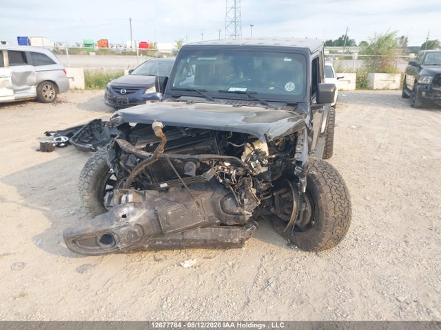 12677784 :رقم المزاد ، 1C4HJXEG6JW130460 vin ، 2018 Jeep Wrangler Unlimited Sahara مزاد بيع