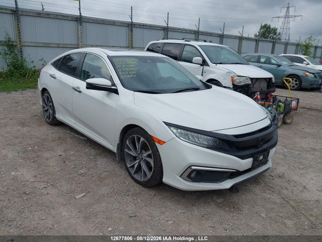 2019 Honda Civic Touring მანქანა იყიდება აუქციონზე, vin: 2HGFC1F99KH100997, აუქციონის ნომერი: 12677806