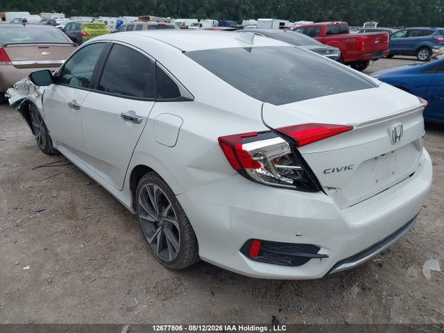 Продаж на аукціоні авто 2019 Honda Civic Touring, vin: 2HGFC1F99KH100997, номер лоту: 12677806