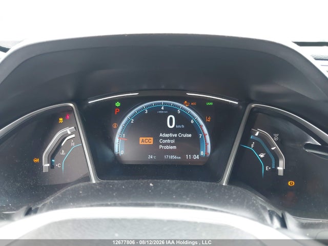 Продаж на аукціоні авто 2019 Honda Civic Touring, vin: 2HGFC1F99KH100997, номер лоту: 12677806