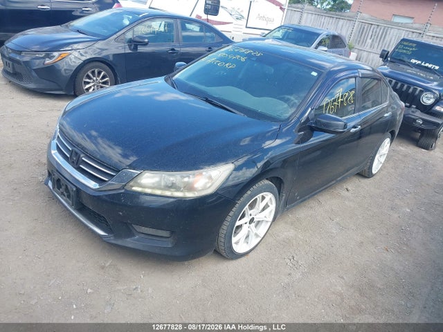 12677828 :رقم المزاد ، 1HGCR2E93EA804706 vin ، 2014 Honda Accord Touring مزاد بيع