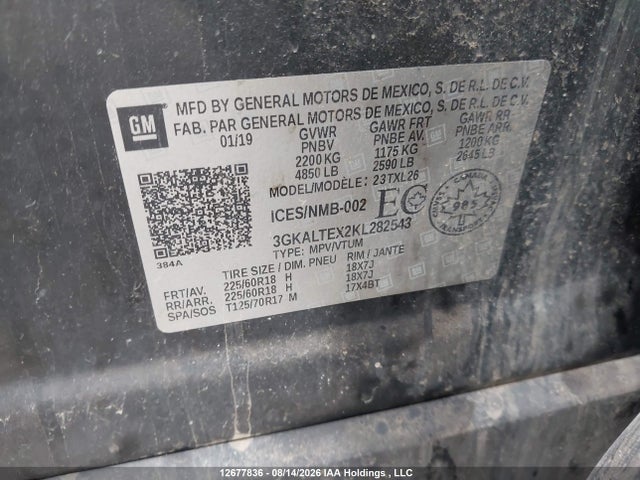 GMC Terrain Sle 2019 3GKALTEX2KL282543 Image 18