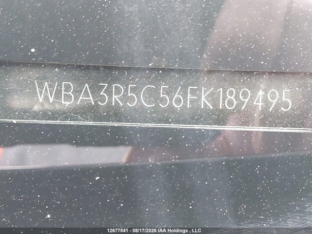 12677841 :رقم المزاد ، WBA3R5C56FK189495 vin ، 2015 Bmw 435i Xdrive مزاد بيع