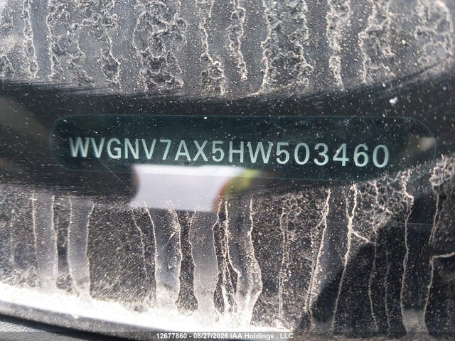 WVGNV7AX5HW503460 Volkswagen Tiguan