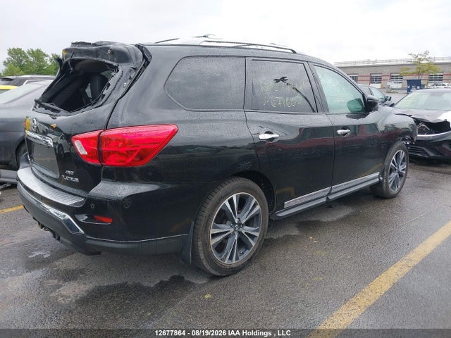 Продажа на аукционе авто 2018 Nissan Pathfinder S/sv/sl/platinum, vin: 5N1DR2MM0JC671602, номер лота: 12677864