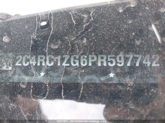 Продаж на аукціоні авто 2023 Chrysler Grand Caravan Sxt, vin: 2C4RC1ZG6PR597742, номер лоту: 12677871