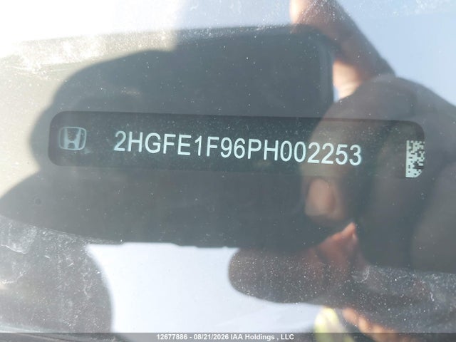 Aukcja sprzedaży 2023 Honda Civic, vin: 2HGFE1F96PH002253, numer aukcji: 12677886