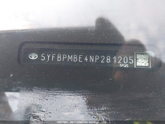 Toyota Corolla Le/xle 2022 5YFBPMBEFNP281205 Image 19