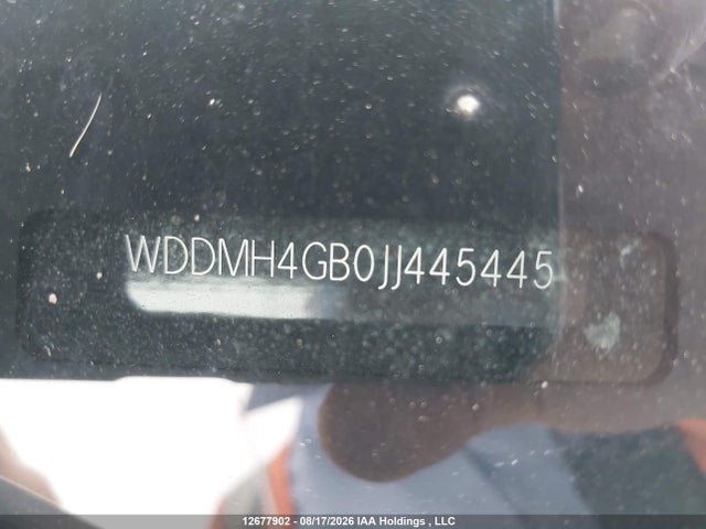 12677902 :رقم المزاد ، WDDMH4GB0JJ445445 vin ، 2018 Mercedes-benz B 250 4matic Sports Tourer مزاد بيع