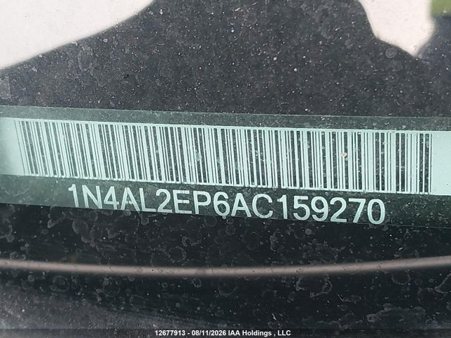 12677913 :رقم المزاد ، 1N4AL2EP6AC159270 vin ، 2010 Nissan Altima 2.5 S مزاد بيع