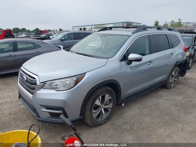 12677914 :رقم المزاد ، 4S4WMAGD0K3440133 vin ، 2019 Subaru Ascent Premium مزاد بيع