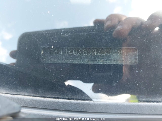 Продаж на аукціоні авто 2022 Mitsubishi Outlander Le/le Premium/se/sel, vin: JA4J4UA80NZ605914, номер лоту: 12677925