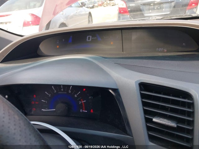 2012 Honda Civic Lx მანქანა იყიდება აუქციონზე, vin: 2HGFB2F45CH019252, აუქციონის ნომერი: 12677928