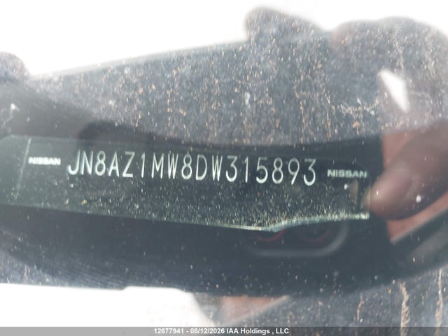 12677941 :رقم المزاد ، JN8AZ1MW8DW315893 vin ، 2013 Nissan Murano S/sl/le مزاد بيع