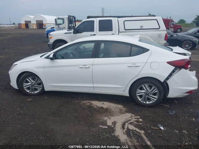 2020 Hyundai Elantra Sel/value/limited მანქანა იყიდება აუქციონზე, vin: KMHD84LF1LU979120, აუქციონის ნომერი: 12677953