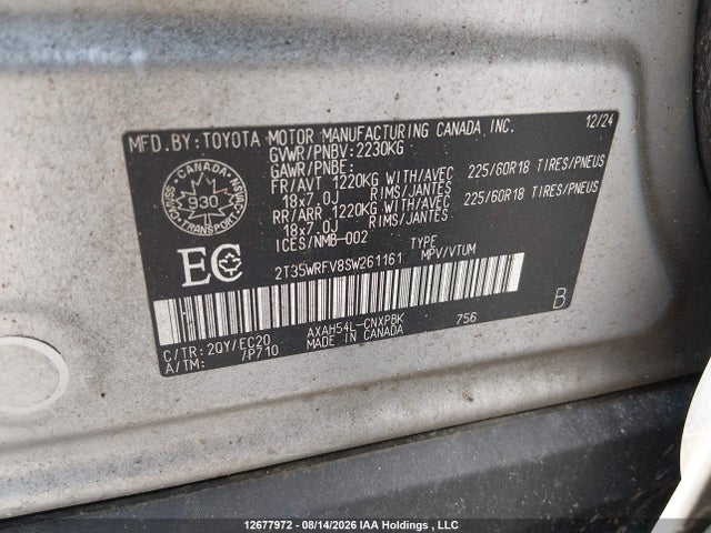 Toyota RAV4 2025 2T35WRFV8SW261161 Image 9