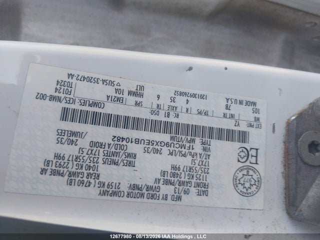 Ford Escape 2014 1FMCU9GX5EUB10482 Image 9
