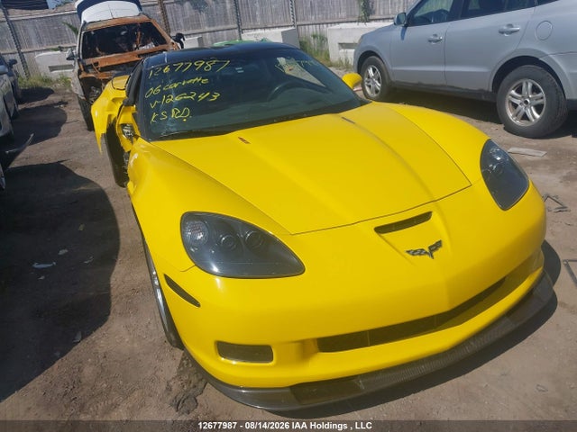 12677987 :رقم المزاد ، 1G1YY26E965126243 vin ، 2006 Chevrolet Corvette Z06 Hardtop مزاد بيع