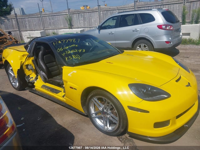 12677987 :رقم المزاد ، 1G1YY26E965126243 vin ، 2006 Chevrolet Corvette Z06 Hardtop مزاد بيع