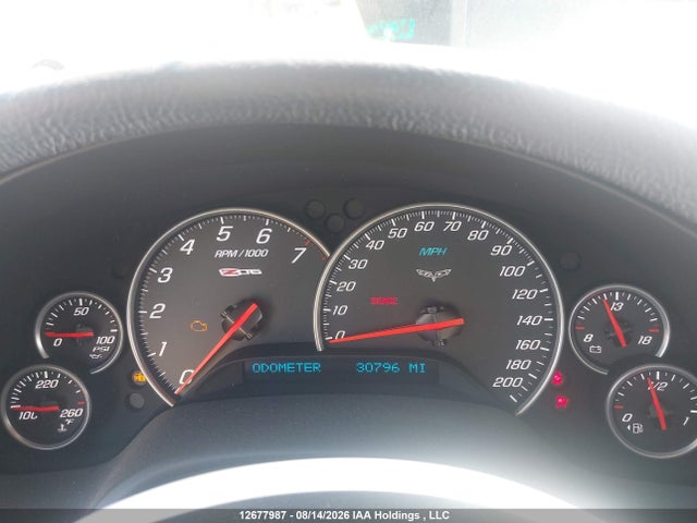 12677987 :رقم المزاد ، 1G1YY26E965126243 vin ، 2006 Chevrolet Corvette Z06 Hardtop مزاد بيع