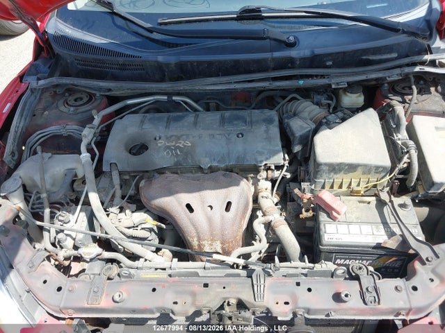 12677994 :رقم المزاد ، 2T1KE4EE2AC032221 vin ، 2010 Toyota Corolla Matrix S مزاد بيع
