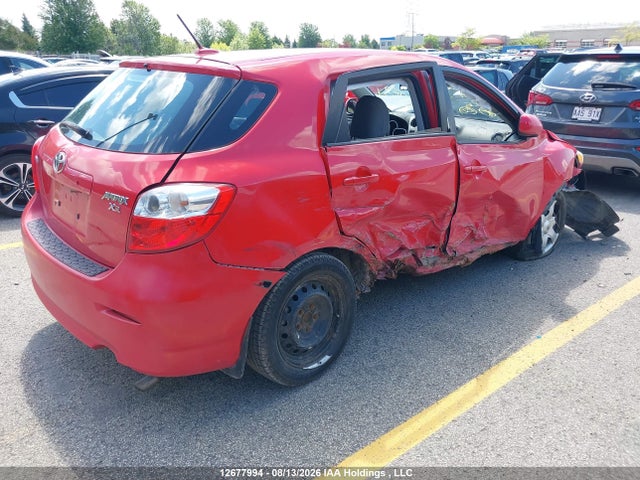 12677994 :رقم المزاد ، 2T1KE4EE2AC032221 vin ، 2010 Toyota Corolla Matrix S مزاد بيع
