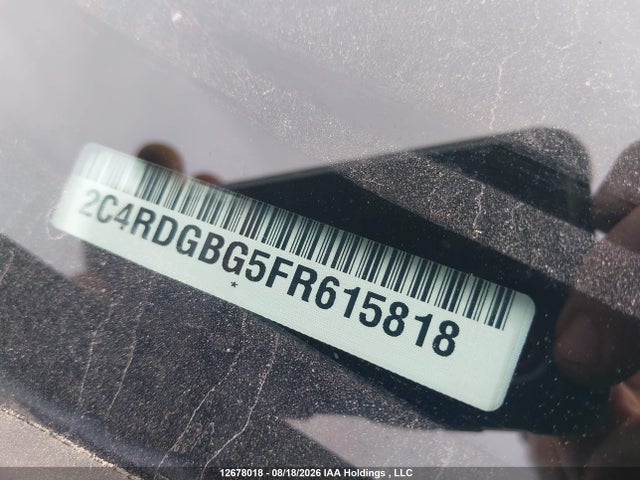 Dodge Grand Caravan Se 2015 2C4RDGBG5FR615818 Image 18