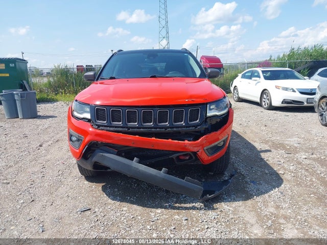 Продажа на аукционе авто 2019 Jeep Compass Trailhawk, vin: 3C4NJDDB6KT789296, номер лота: 12678045