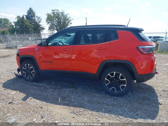 Продажа на аукционе авто 2019 Jeep Compass Trailhawk, vin: 3C4NJDDB6KT789296, номер лота: 12678045