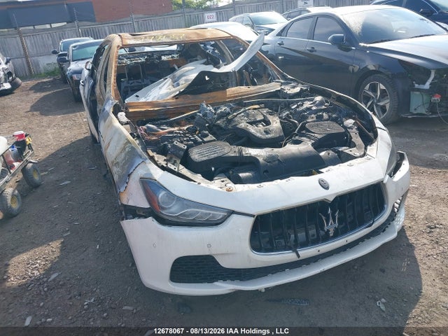 12678067 :رقم المزاد ، ZAM57RTA7F1156237 vin ، 2015 Maserati Ghibli S/q4 مزاد بيع