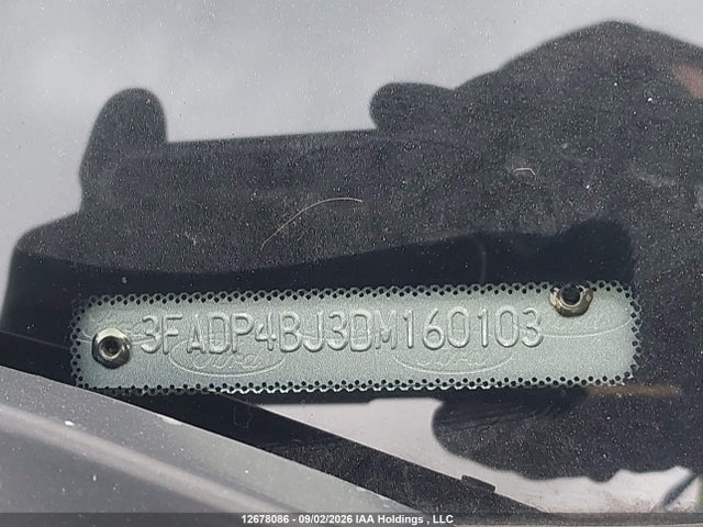 12678086 :رقم المزاد ، 3FADP4BJ3DM160103 vin ، 2013 Ford Fiesta Se مزاد بيع