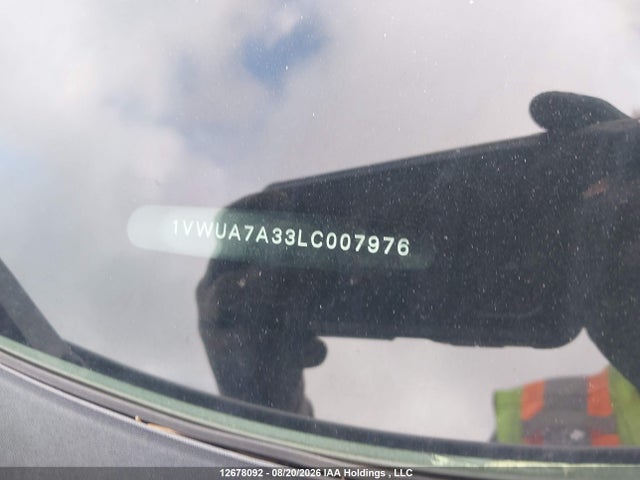 Volkswagen Passat Highline 2020 1VWUA7A33LC007976 Image 18