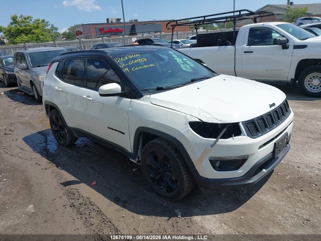 12678109 :رقم المزاد ، 3C4NJDBB8KT666988 vin ، 2019 Jeep Compass North مزاد بيع