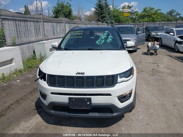 12678109 :رقم المزاد ، 3C4NJDBB8KT666988 vin ، 2019 Jeep Compass North مزاد بيع