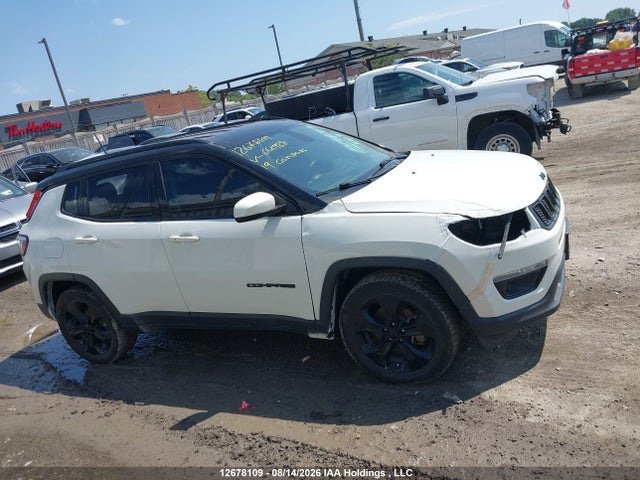 12678109 :رقم المزاد ، 3C4NJDBB8KT666988 vin ، 2019 Jeep Compass North مزاد بيع
