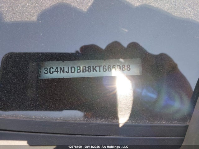 12678109 :رقم المزاد ، 3C4NJDBB8KT666988 vin ، 2019 Jeep Compass North مزاد بيع