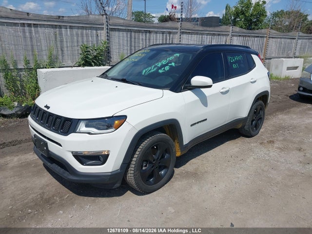 12678109 :رقم المزاد ، 3C4NJDBB8KT666988 vin ، 2019 Jeep Compass North مزاد بيع