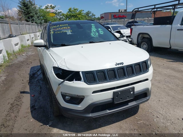 12678109 :رقم المزاد ، 3C4NJDBB8KT666988 vin ، 2019 Jeep Compass North مزاد بيع