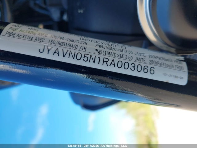 Yamaha Xvs950 Cud 2024 JYAVN05N1RA003066 Image 10