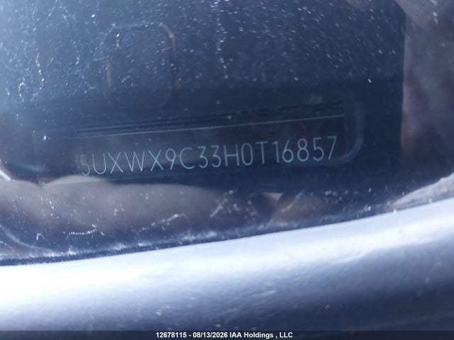 5UXWX9C33H0T16857 BMW X3 Xdrive28i