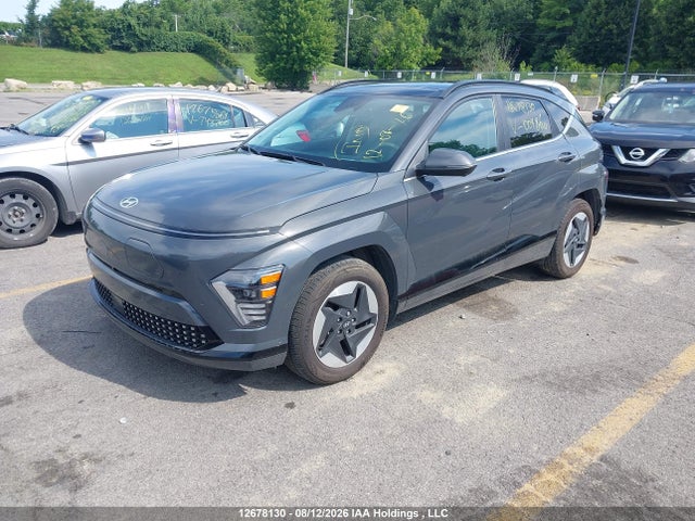 2024 Hyundai Kona Electric Ultimate W/sage-green Interior მანქანა იყიდება აუქციონზე, vin: KM8HE3A6XRU004860, აუქციონის ნომერი: 12678130