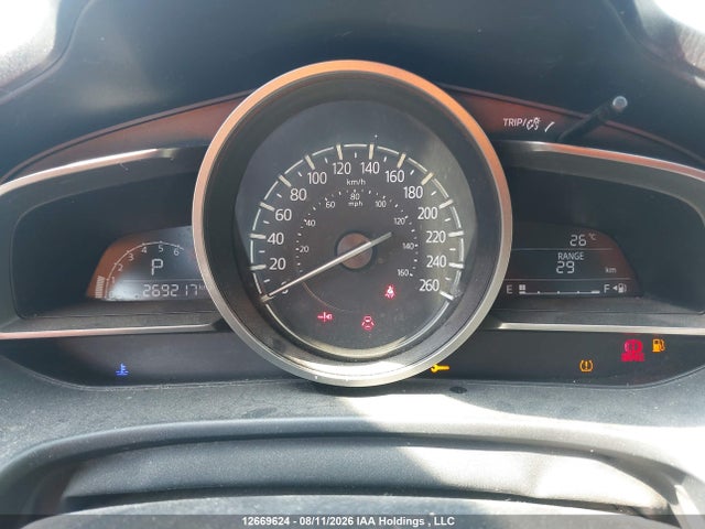 12669624 :رقم المزاد ، JM1BN1T74H1154662 vin ، 2017 Mazda Mazda3 Se مزاد بيع