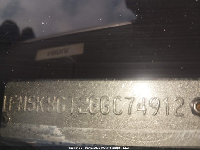1FM5K8GT2GGC74912 Ford EXPLORER SPORT