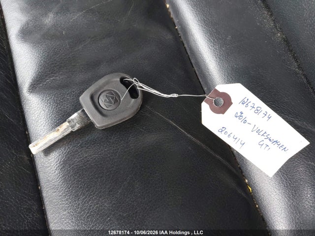 Aukcja sprzedaży 2010 Volkswagen Gti, vin: WVWHV7AJXAW206414, numer aukcji: 12678174