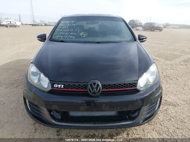Aukcja sprzedaży 2010 Volkswagen Gti, vin: WVWHV7AJXAW206414, numer aukcji: 12678174