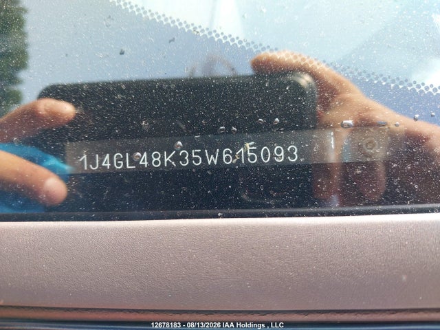 Продаж на аукціоні авто 2005 Jeep Liberty Sport, vin: 1J4GL48K35W615093, номер лоту: 12678183