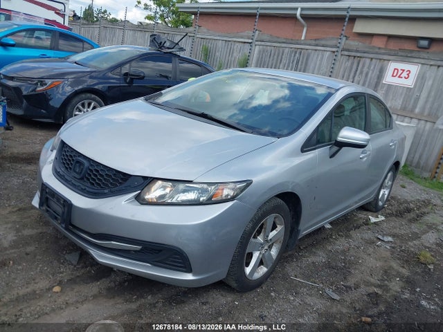 Honda Civic Lx 2014 2HGFB2F48EH009902 Image 2