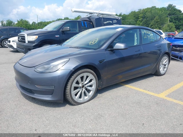 Tesla MODEL 3 2022 5YJ3E1EBXNF277732 Image 2